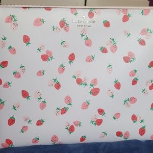 Kate Spade Staci Strawberry Dome Limited edition laptop sleeve